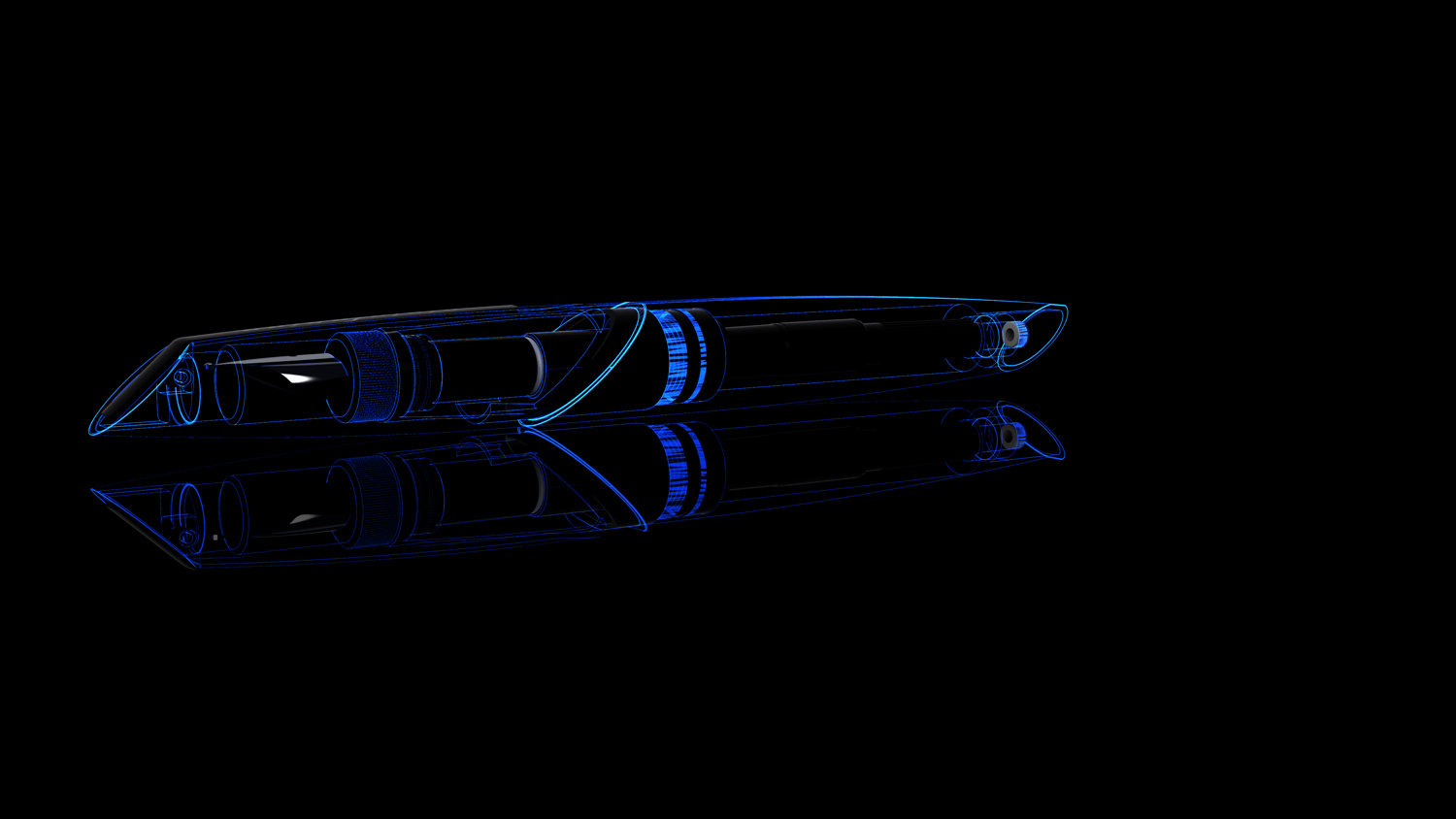 Перьевая ручка PININFARINA PF Two BLUE