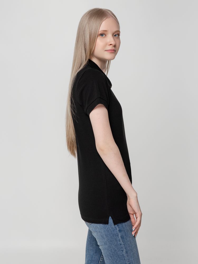 Рубашка поло женская Virma Lady, черная