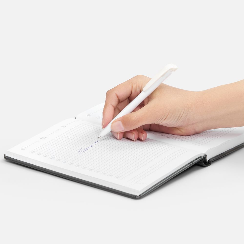 Ручка шариковая Favorite, белая с молочным