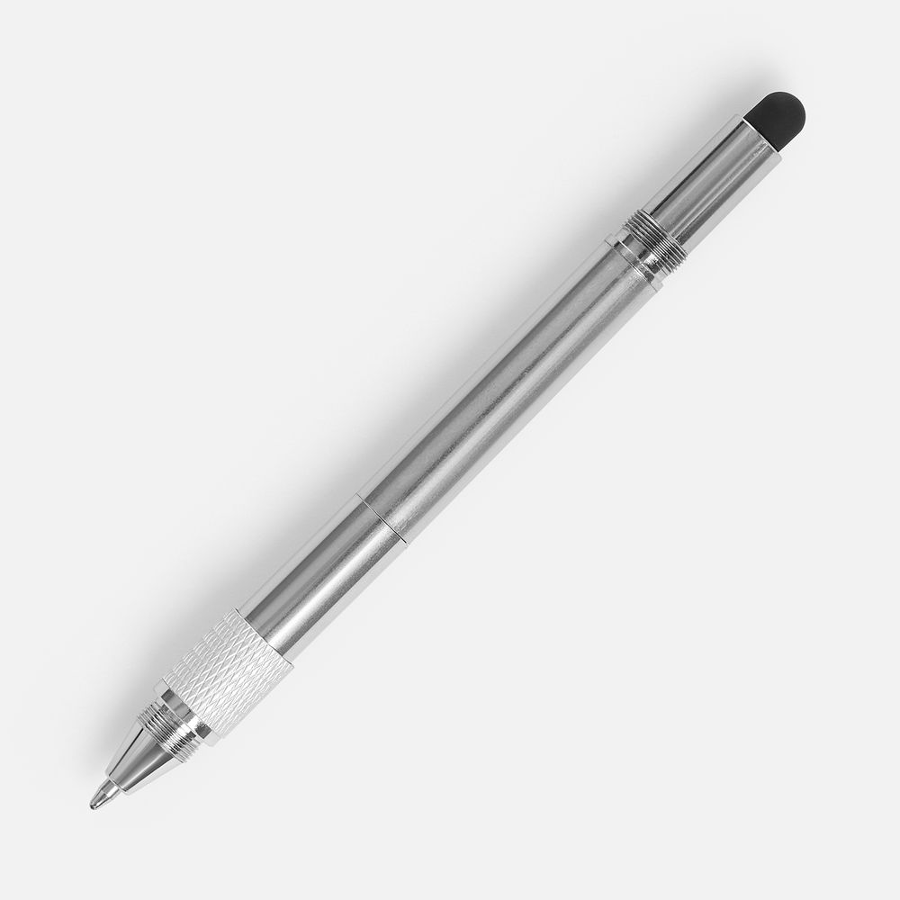 Ручка шариковая Numeric, мультиинструмент, черная