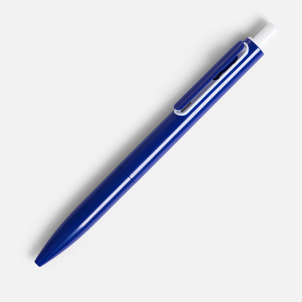 Ручка шариковая Outliner, синяя с белым
