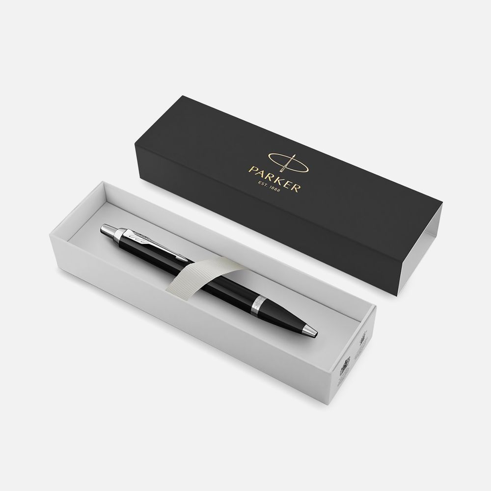 Ручка шариковая Parker IM Core Black CT, черная