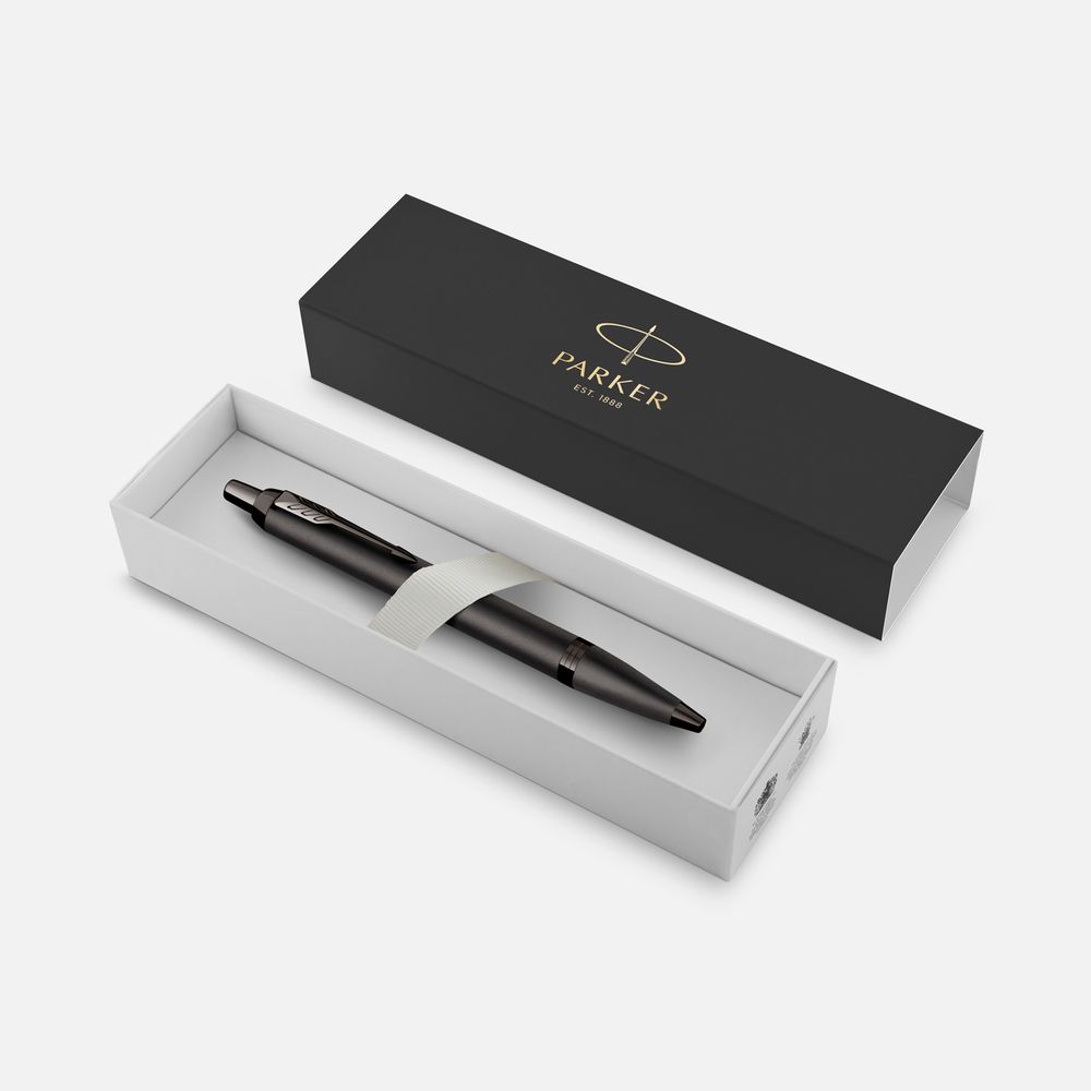 Ручка шариковая Parker IM Professionals Monochrome Titanium, темно-серая