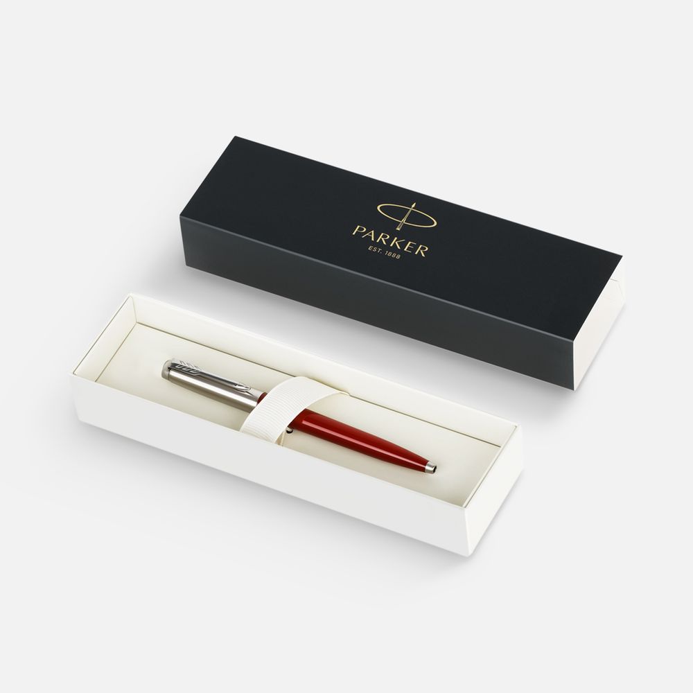 Ручка шариковая Parker Jotter Originals Red CT, красная
