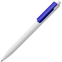 Ручка шариковая Rush Special, бело-синяя