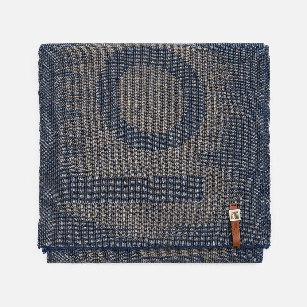 Шарф Denim XL на заказ, полушерсть