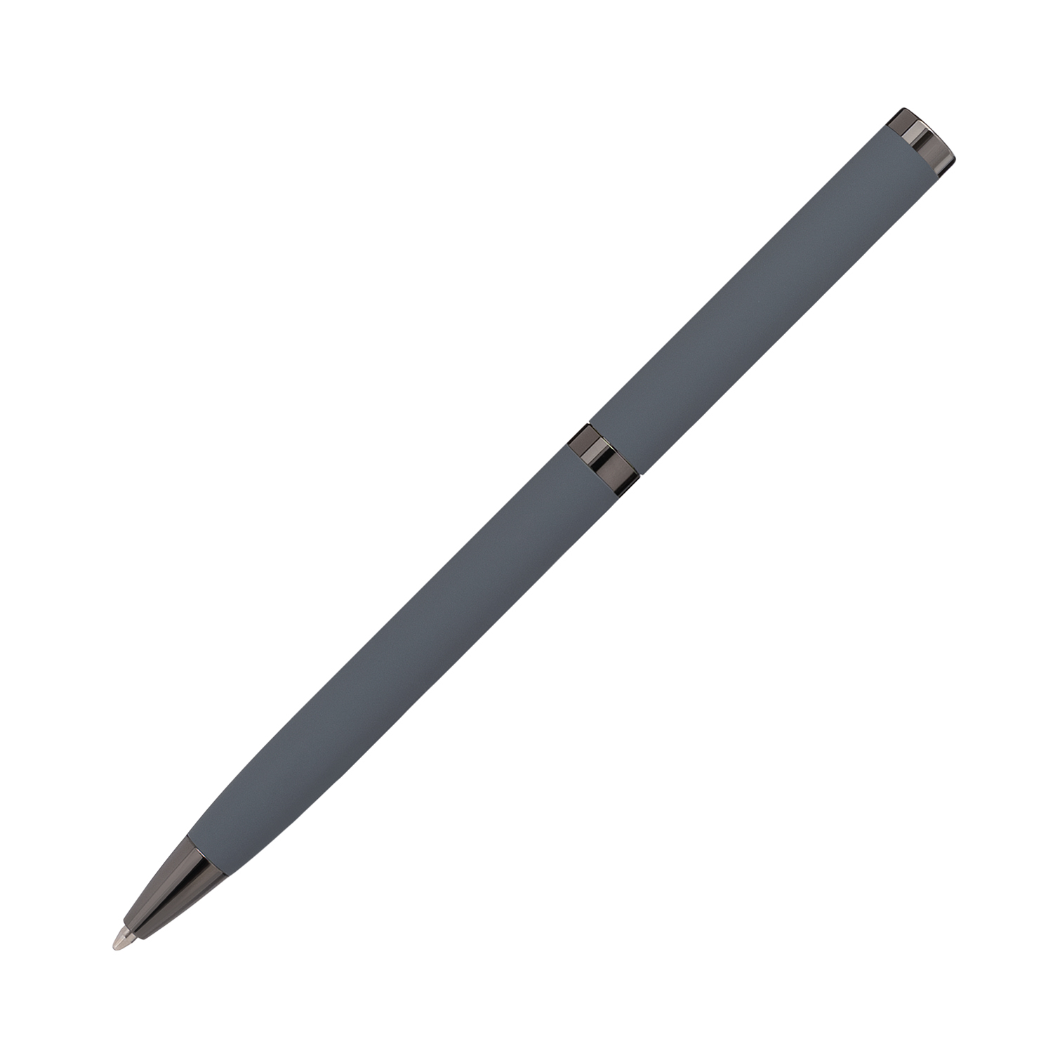 Шариковая ручка Нокс (Nox), серая
