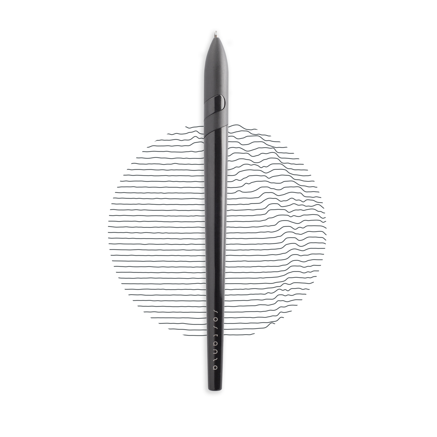 Шариковая ручка Pininfarina Sostanza BLACK