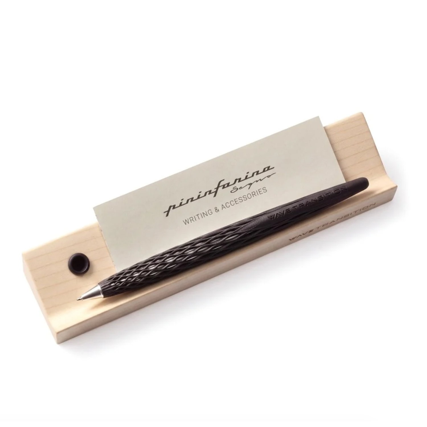 Шариковая ручка Pininfarina WAVE TRANSITION Black черная