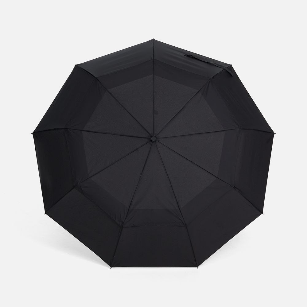 Складной зонт Dome Double с двойным куполом, черный
