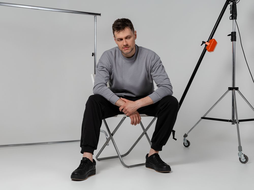 Свитшот Neofit, светло-серый