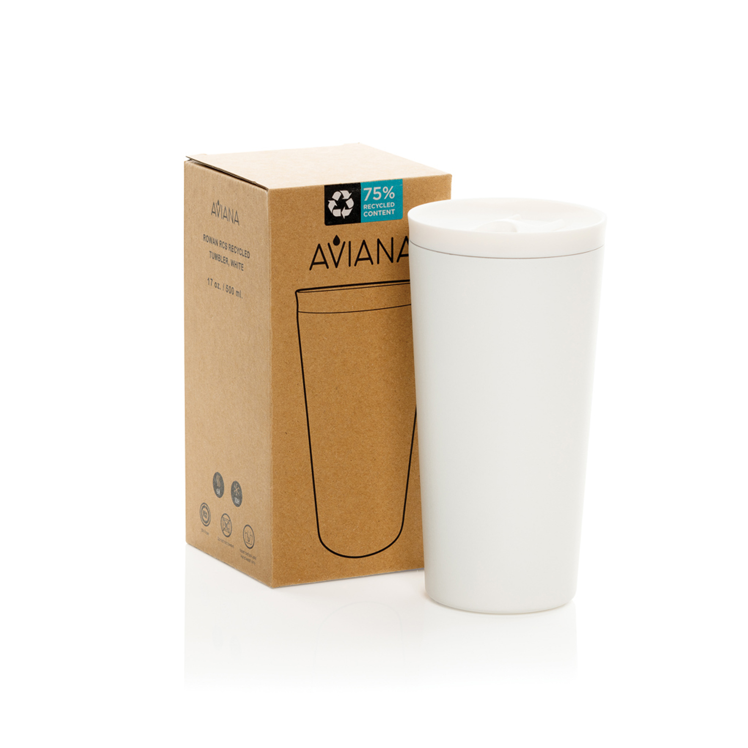Термокружка Aviana™ Rowan из переработанной стали RCS, 500 мл
