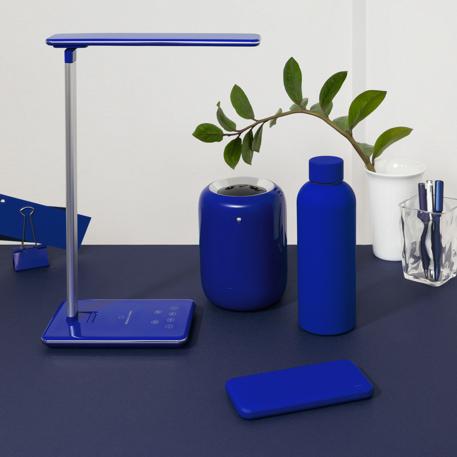 Увлажнитель с антибактериальной UV-лампой Истриа Ультрамарин (Antibacterial Istria Ultramarine), синий