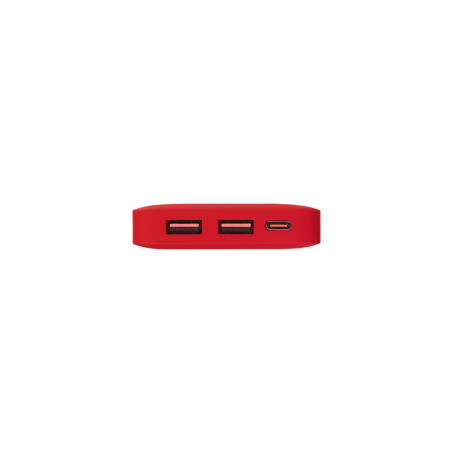 Внешний аккумулятор с подсветкой Анкор Плюс PD (Ancor PD Plus) 10000 mAh, красный