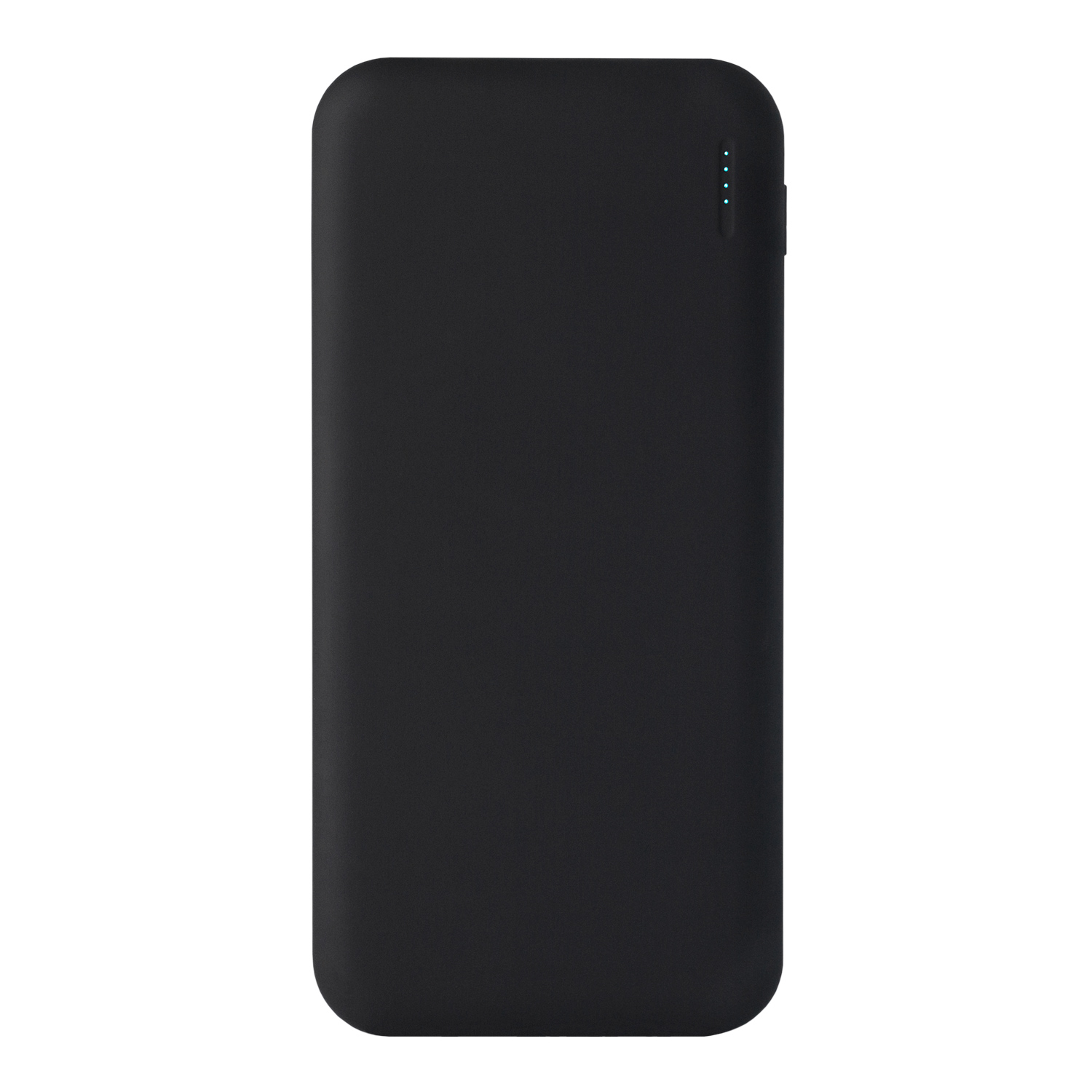 Внешний аккумулятор с подсветкой Люче (Luce) 10000 mAh, черный