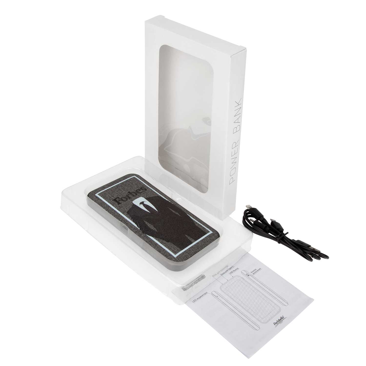 Внешний аккумулятор Твид PB (Tweed PB) 10000 mAh, зеленый