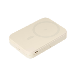 Внешний аккумулятор Юнион PD (Union PD) 10000mAh с функцией беспроводной зарядки 15W, бежевый