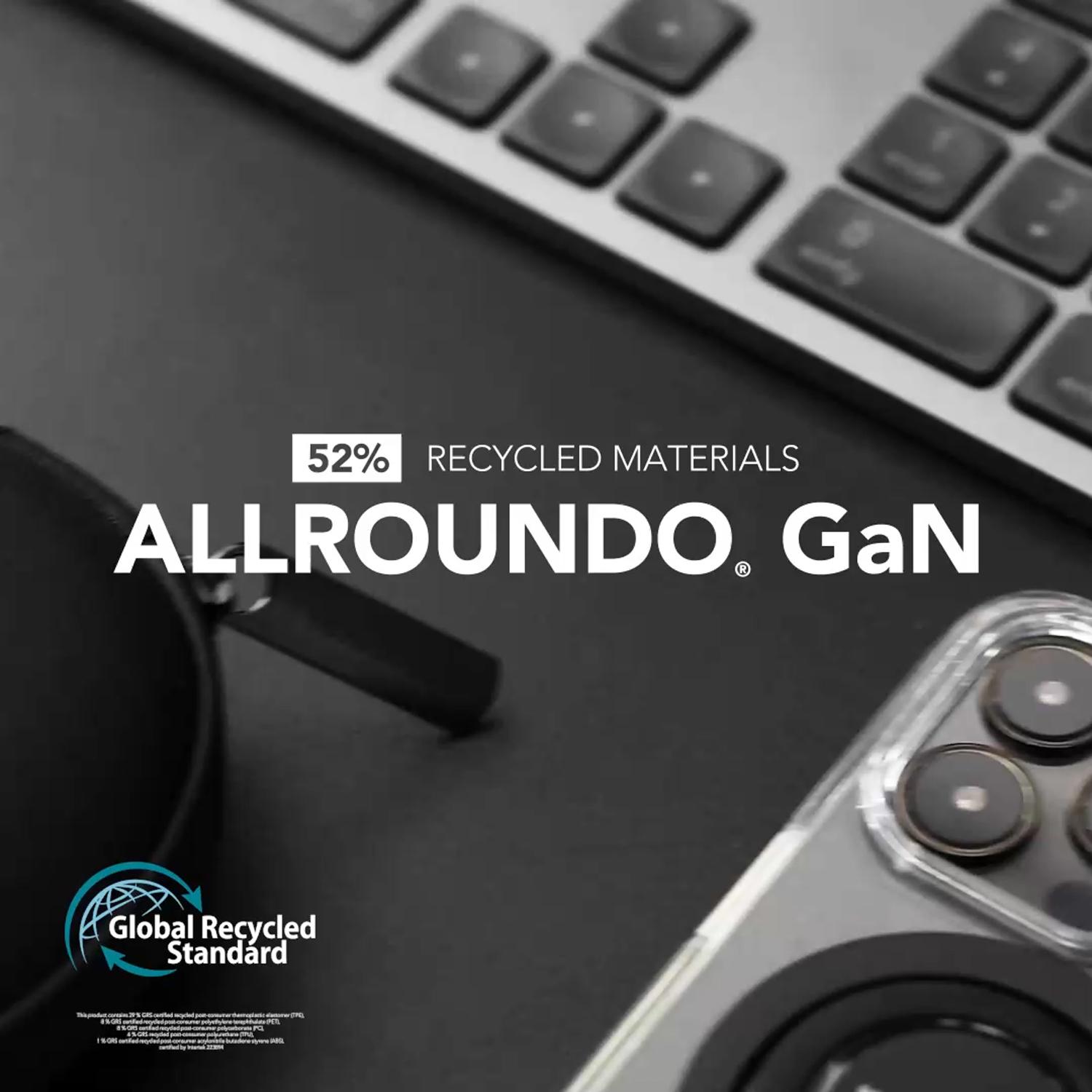 Зарядное устройство VONMAHLEN allroundo® GaN, 30 Вт, 120 см