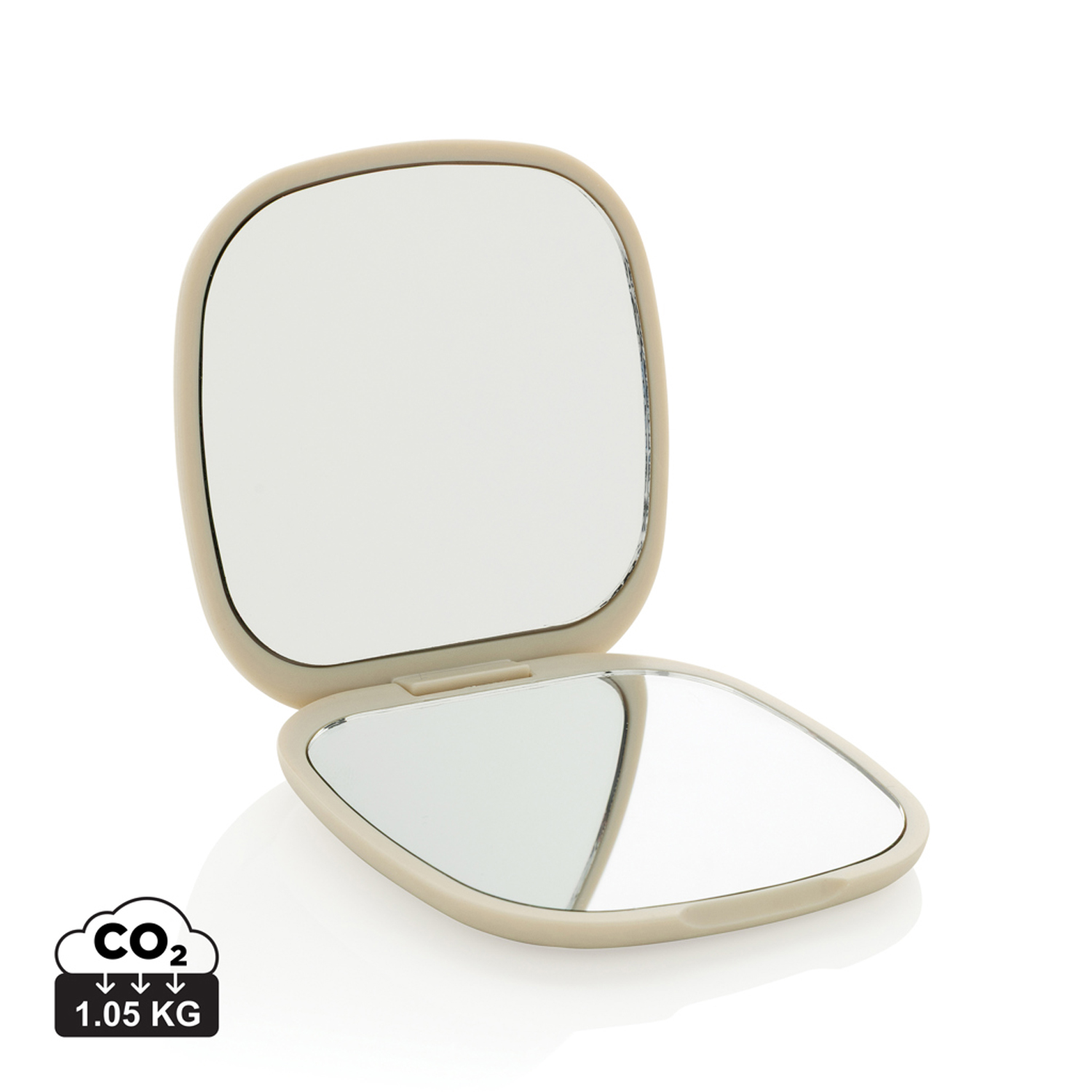 Зеркало для макияжа Reflecta из переработанного пластика RCS