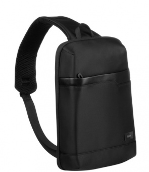 Рюкзак cross body, Sigma, черный/серый фото 