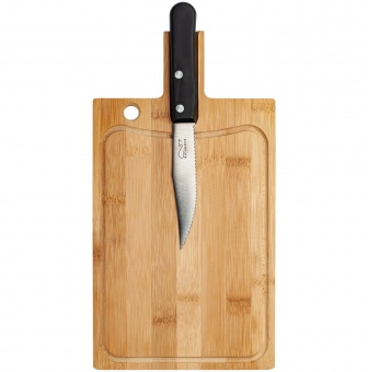 Разделочная доска и нож для стейка Steak фото 