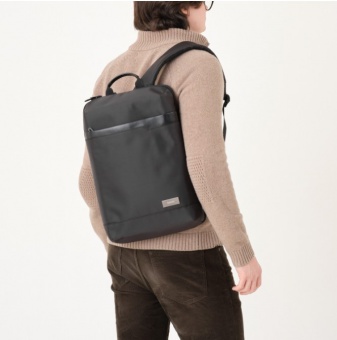 Бизнес рюкзак Brams, черный/серый фото 