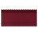 Недатированный планинг  VELVET 298x140 мм, без календаря, бордовый фото 1