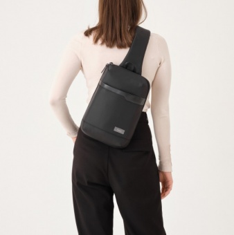 Рюкзак cross body, Sigma, черный фото 