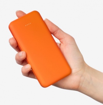 Внешний аккумулятор Elari Plus 10000 mAh, оранжевый фото 