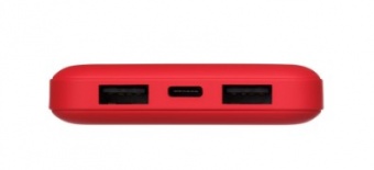 Внешний аккумулятор Elari Plus 10000 mAh, красный фото 