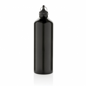 Алюминиевая бутылка для воды XL с карабином фото 