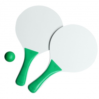 Набор для игры в пляжный теннис Cupsol, зеленый фото 
