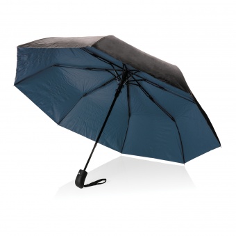 Маленький двухцветный зонт Impact из RPET AWARE™, d97 см фото 