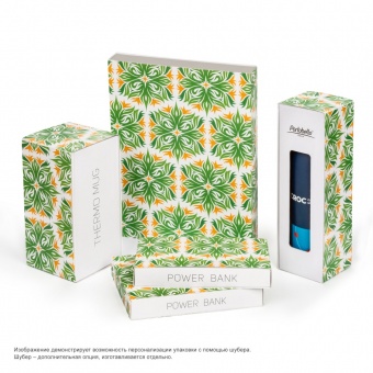 Внешний аккумулятор с подсветкой Starlight Plus PB 10000 mAh, белый фото 