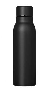 Термобутылка вакуумная герметичная Sorento, черная фото 
