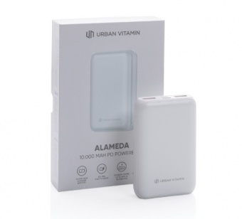 Внешний аккумулятор Urban Vitamin Alameda с быстрой зарядкой PD, 18 Вт, 10000 мАч фото 
