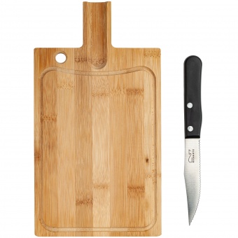 Разделочная доска и нож для стейка Steak фото 