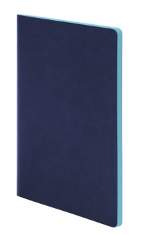 Блокнот Portobello Notebook Trend, Latte new slim, синий/голубой фото 
