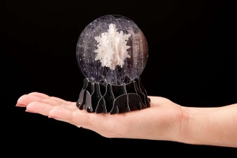 3D открытка «Снежинка» фото 