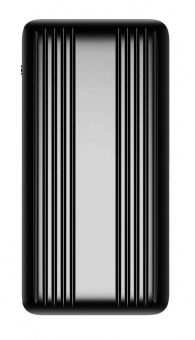 Металлический аккумулятор Hard Ridge, 10000 мАч, серый фото 