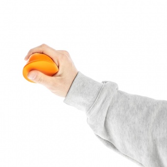 Антистресс «Каска», оранжевый фото 