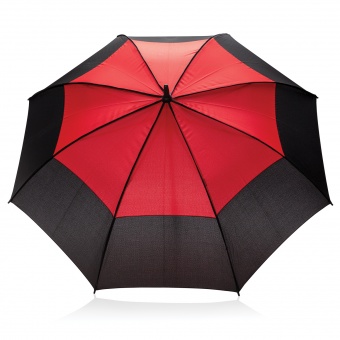 Автоматический двухцветный зонт-антишторм, d123 см  фото 