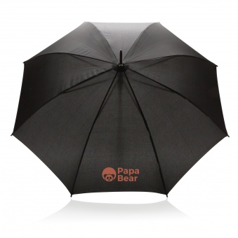 Автоматический зонт-трость, d115 см, черный фото 3