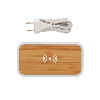 Беспроводная док-станция Bamboo 5W c 3 USB-портами фото 