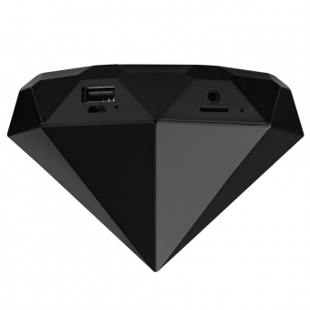 Беспроводная колонка diamondFever с аккумулятором 4000 мАч, черная фото 2