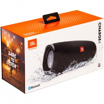 Беспроводная колонка JBL Charge 4, черная фото 