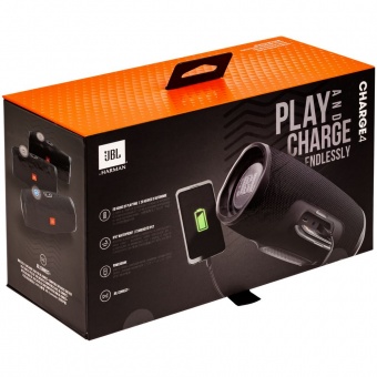 Беспроводная колонка JBL Charge 4, черная фото 