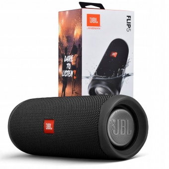 Беспроводная колонка JBL Flip 5, синяя фото 