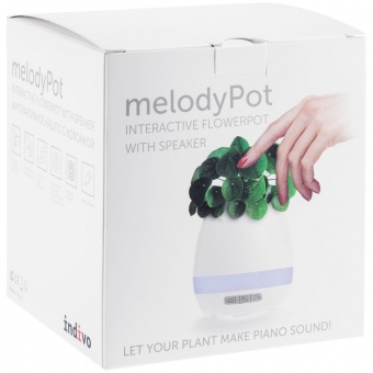 Беспроводная колонка melodyPot, белая фото 