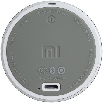 Беспроводная колонка Mi Bluetooth Speaker Mini, серебристая фото 
